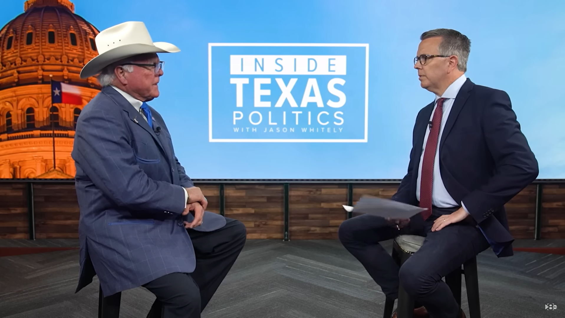  <a href='https://www.wfaa.com/article/news/politics/inside-politics/texas-politics/texas-agriculture-commissioner-sound-alarm-says-texas-is-running-out-of-water/287-f9fea38a-9a77-4f85-b495-72dd9e6dba7e' target='_blank' rel='noreferrer' class='best-prac-link'>Texas is Running out of Water - Texas Agriculture Commissioner, Sid Miller</a><br />WFAA